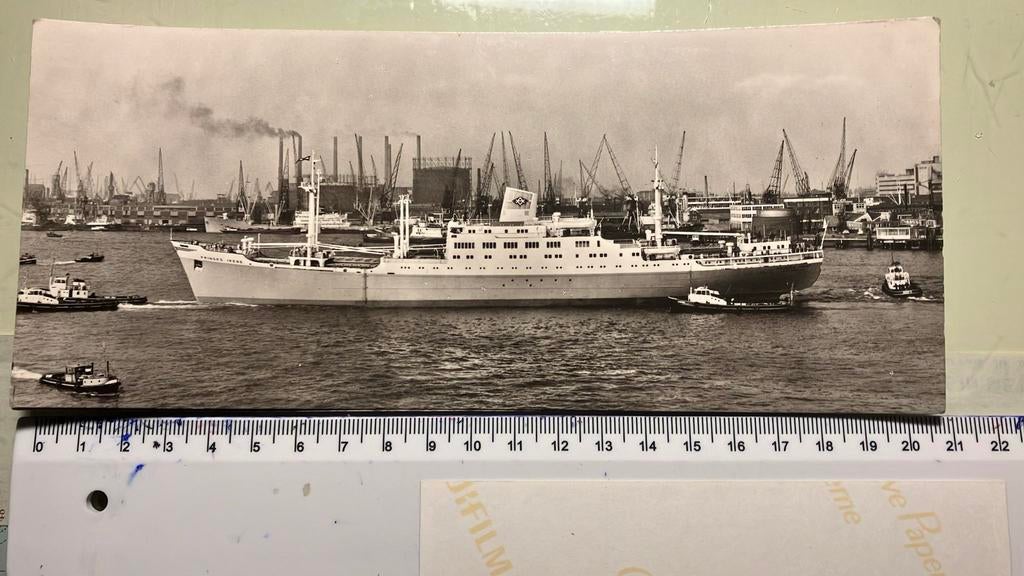 Frits Rotgans foto  Prinses Irene '59 Oranje Lijn, Verzamelen, Ophalen of Verzenden, Zo goed als nieuw, Kaart, Foto of Prent