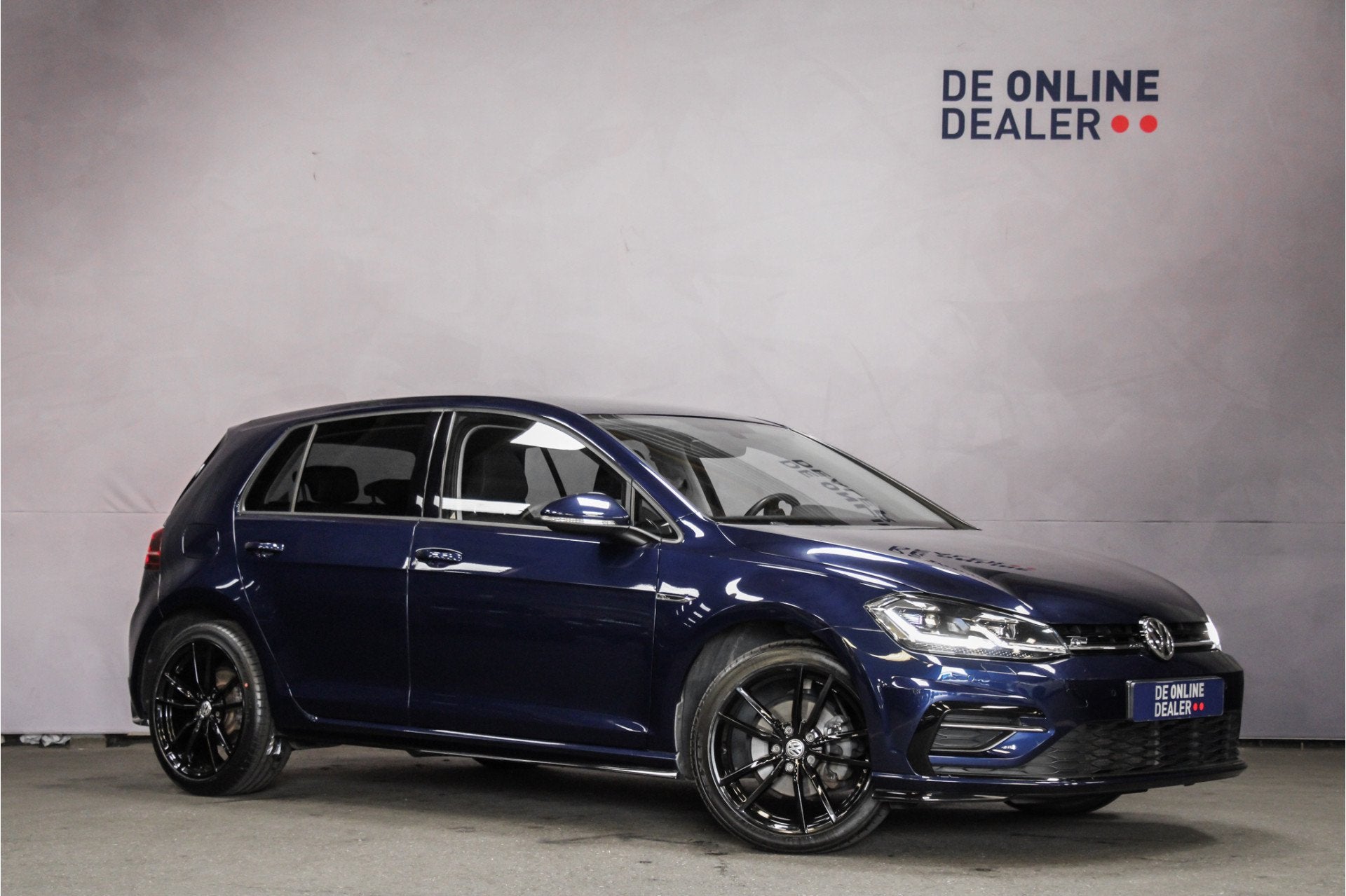 Volkswagen Golf 1.5 TSI 150PK DSG R-Line |LED|Carplay|Pretor, Auto's, Euro 6, 4 cilinders, 150 pk, Blauw
