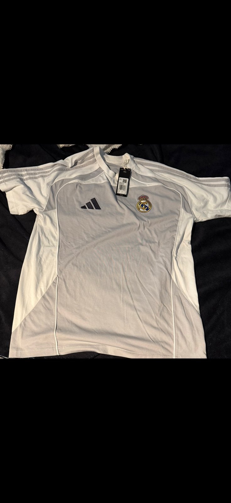 3x Nieuwe Real Madrid Kleding | Met Label, Maat 52/54 (L), Wit, Nieuw, Ophalen of Verzenden