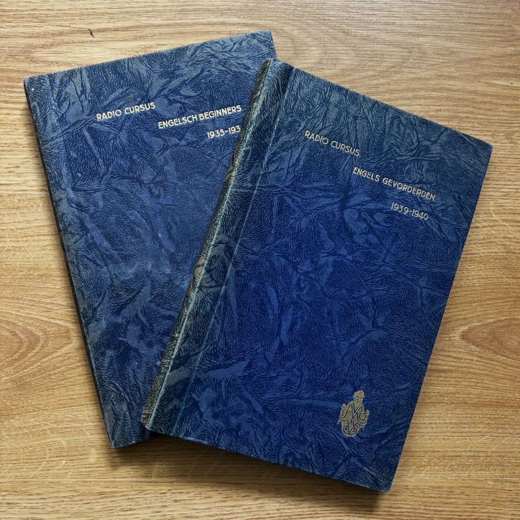 AVRO radiocursussen Engels 1935-1940, Gelezen, Niet van toepassing, Diverse auteurs, Ophalen of Verzenden