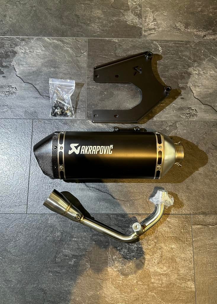 Akrapovic vespa sprint e4/e5 50/80cc (nieuw), Fietsen en Brommers, Brommeronderdelen | Scooters, Ophalen of Verzenden, Zo goed als nieuw