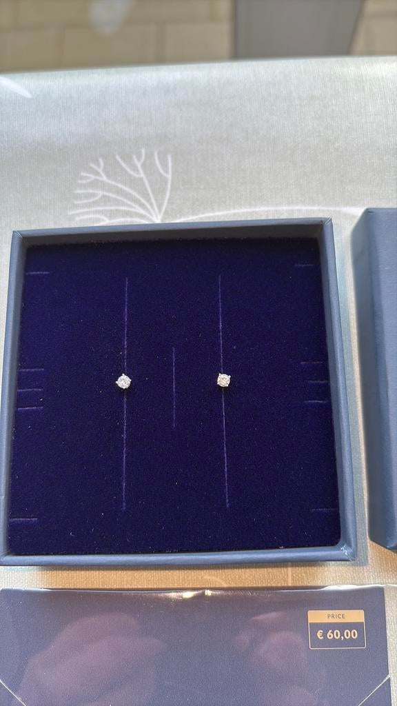 ZILVEREN OORSTEKERS VIOLET HAMDEN, Ophalen of Verzenden, Nieuw, Zilver