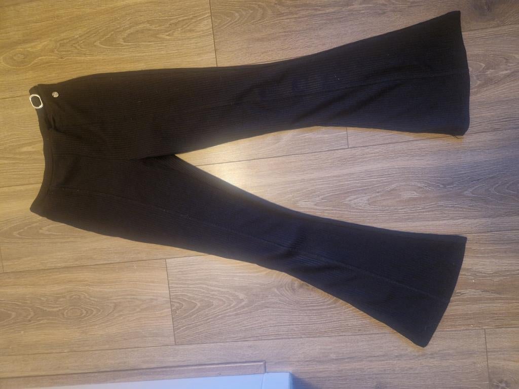 Frankie & liberty flaired broek maat 12  zwart, Broek, Frankie & Liberty, Meisje, Ophalen of Verzenden