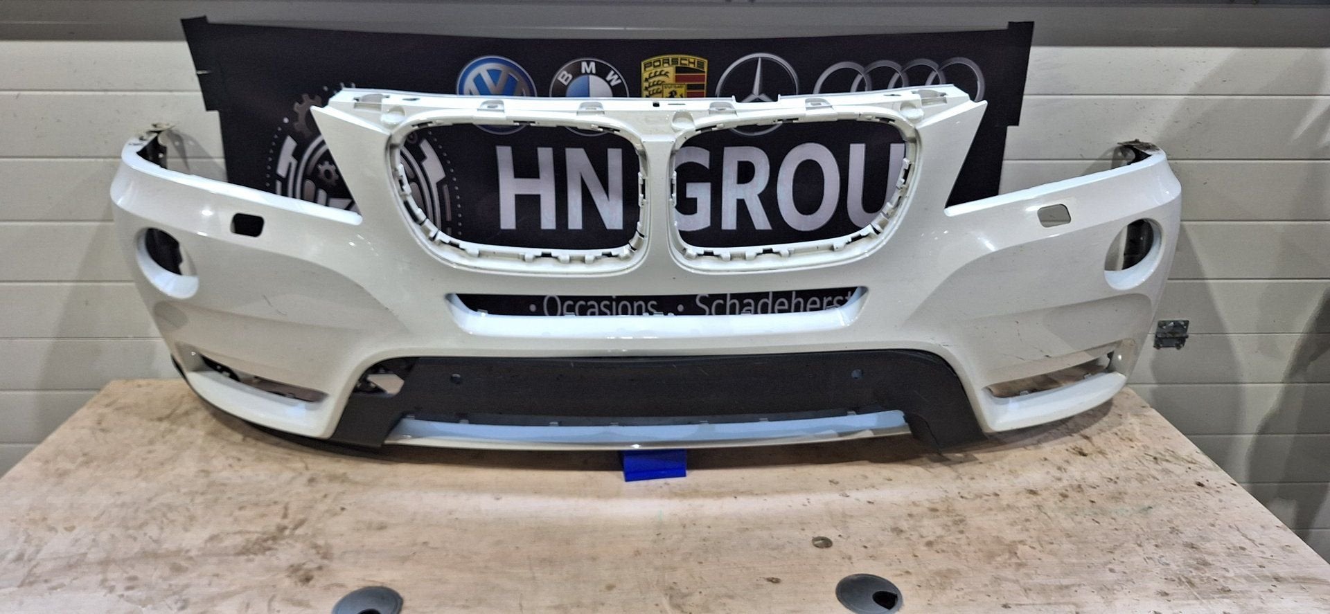 BMW X3 F25 VOORBUMPER VANAF 2010 ORIGINEEL 7295806, Gebruikt, -, Voor, -