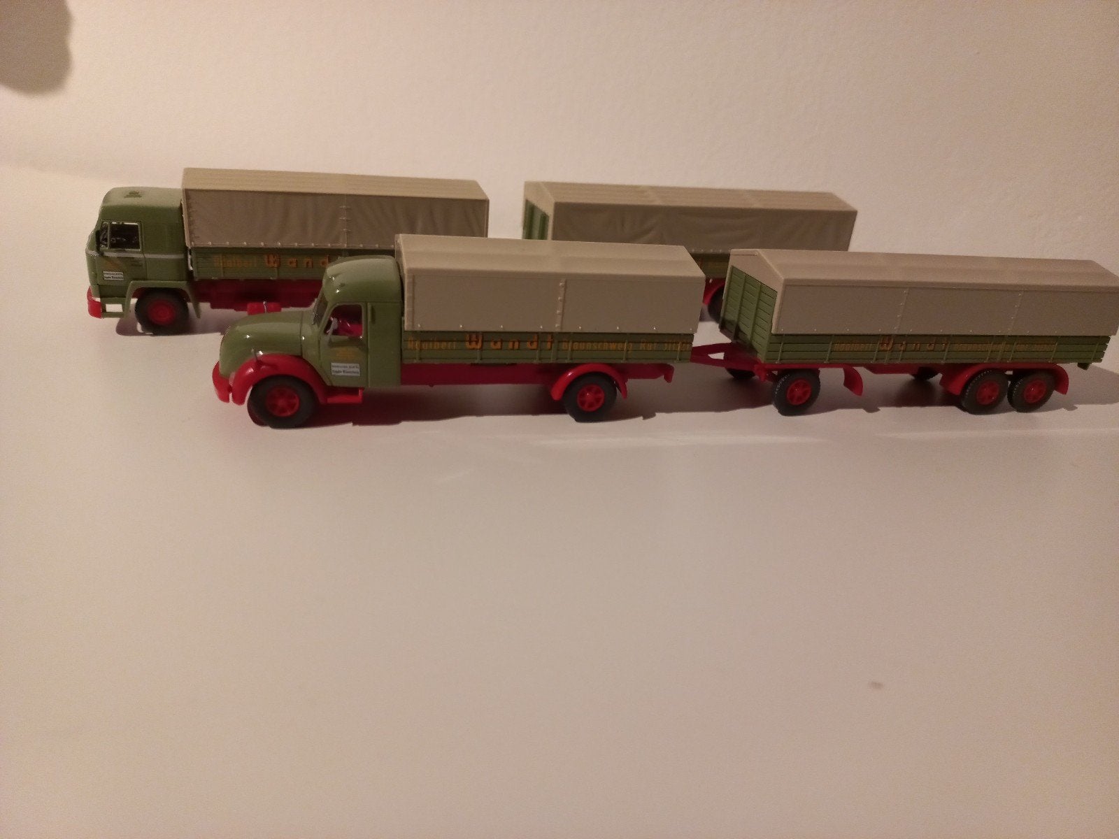 Te koop 2 nieuwe zeer fraaie Wiking modellen Albert Wandt, Ophalen, Zo goed als nieuw, Overige typen, Overige merken