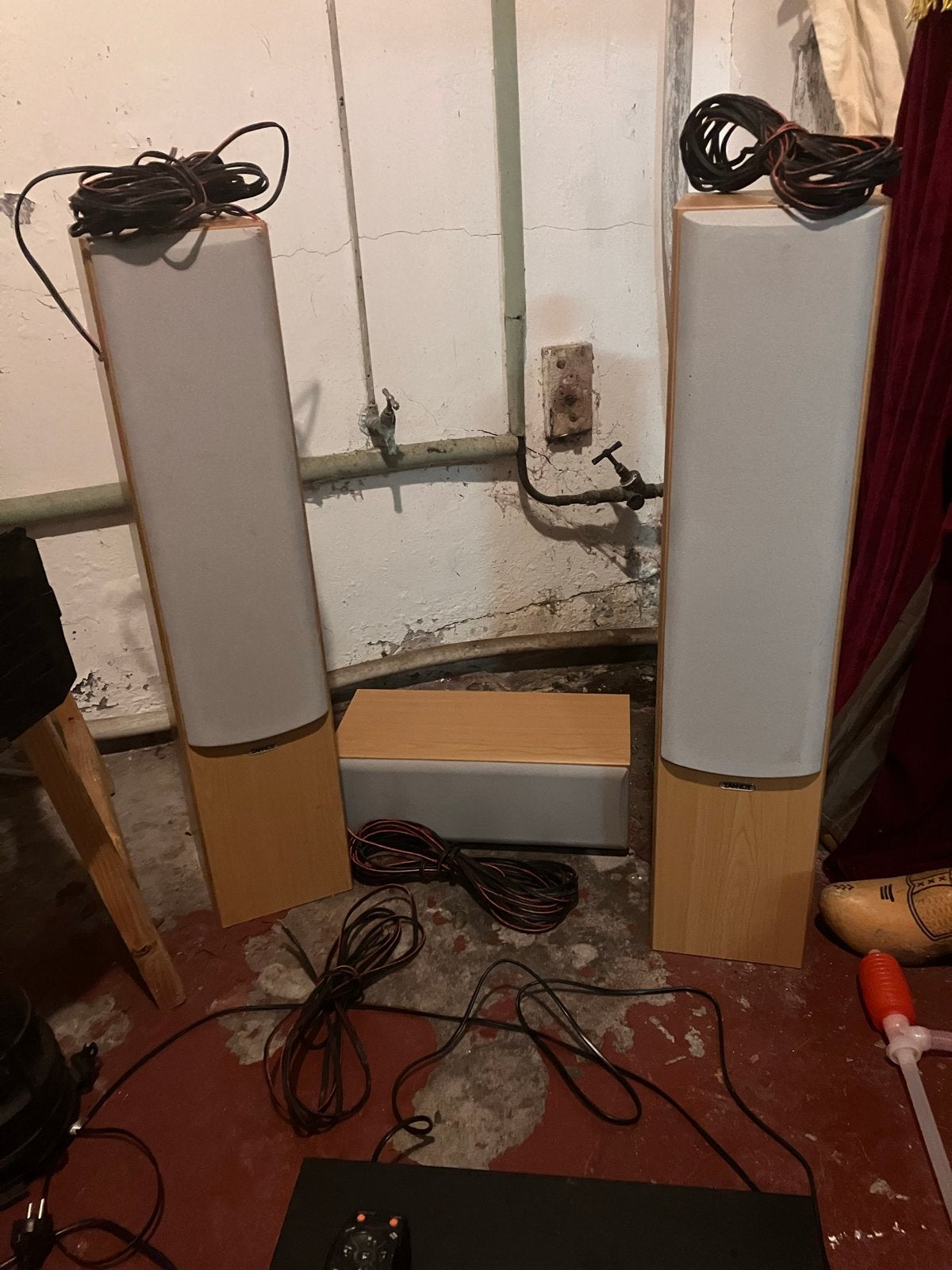Tannoy Mercury mx3 speakers + Pioneer SX-203RDS receiver, Ophalen, Gebruikt, Tuner of Radio, Losse componenten