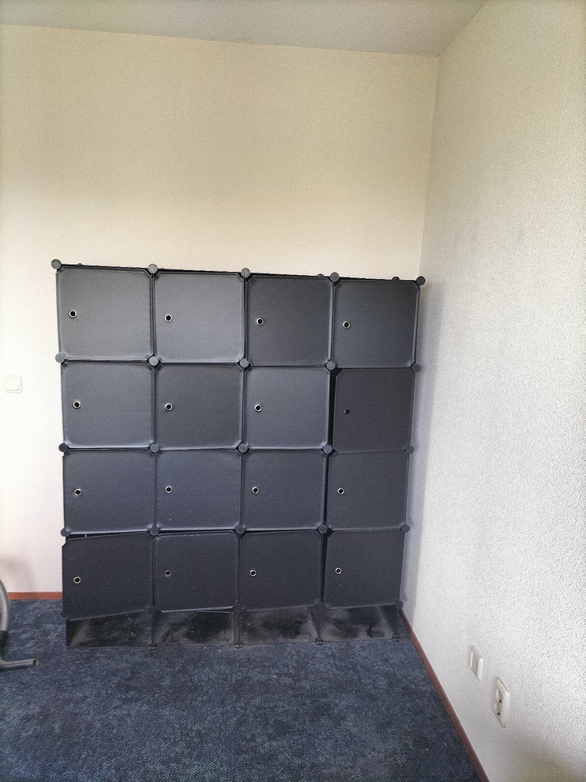Kledingkast kunststof, Huis en Inrichting, Kasten | Kledingkasten, Ophalen, Kunststof, Gebruikt, 100 tot 150 cm