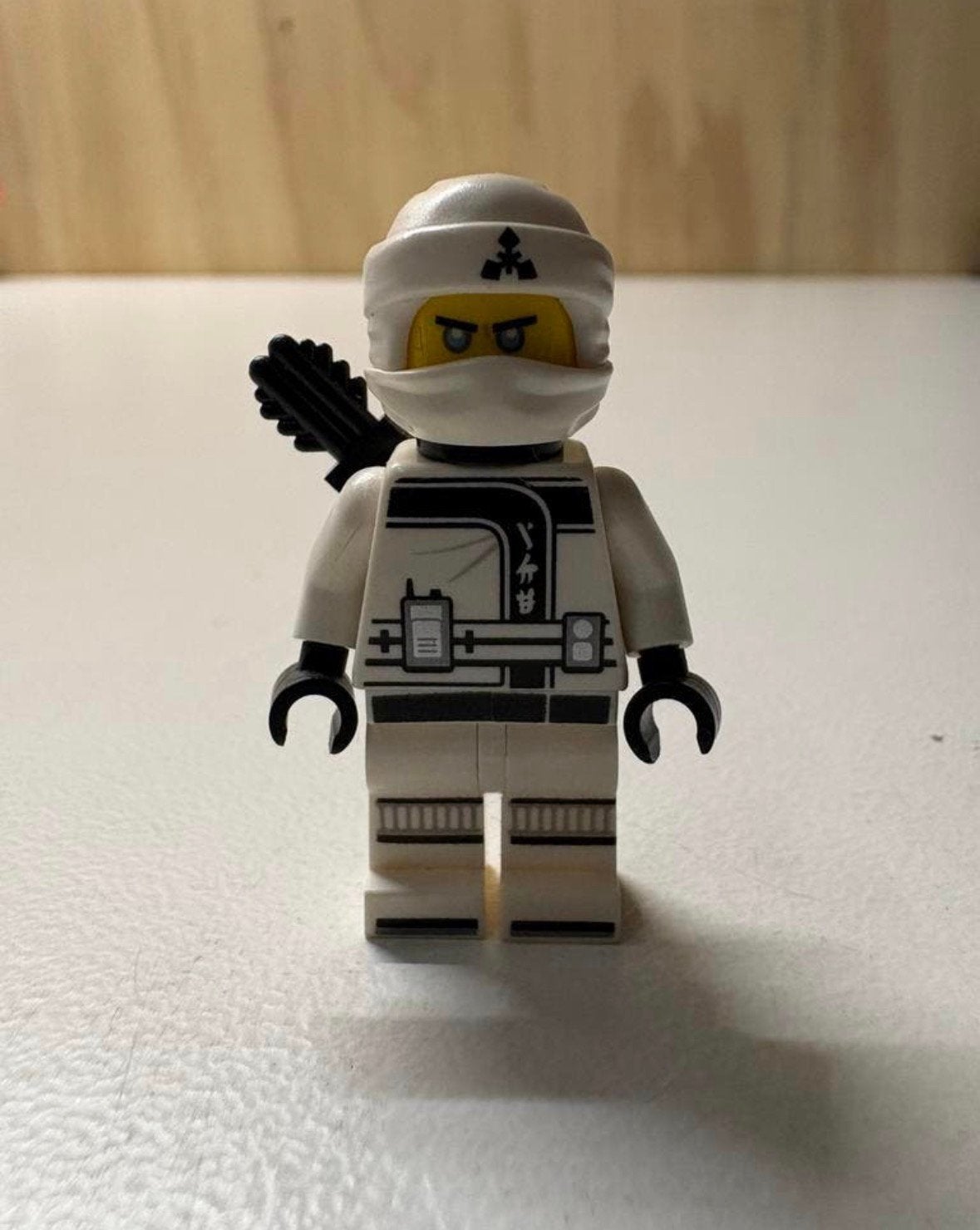Lego Ninjago Zane minifig - njo0318, Kinderen en Baby's, Speelgoed | Duplo en Lego, Compleet, Lego, Ophalen of Verzenden, Zo goed als nieuw