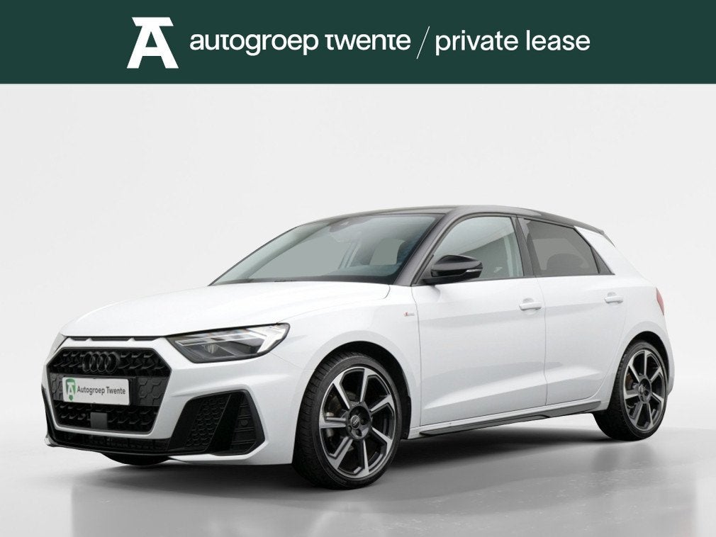 Audi A1 Sportback 30 TFSI Adrenaline S Line | Private lease, Auto's, Audi, Automaat, Stof, 116 pk, Wit