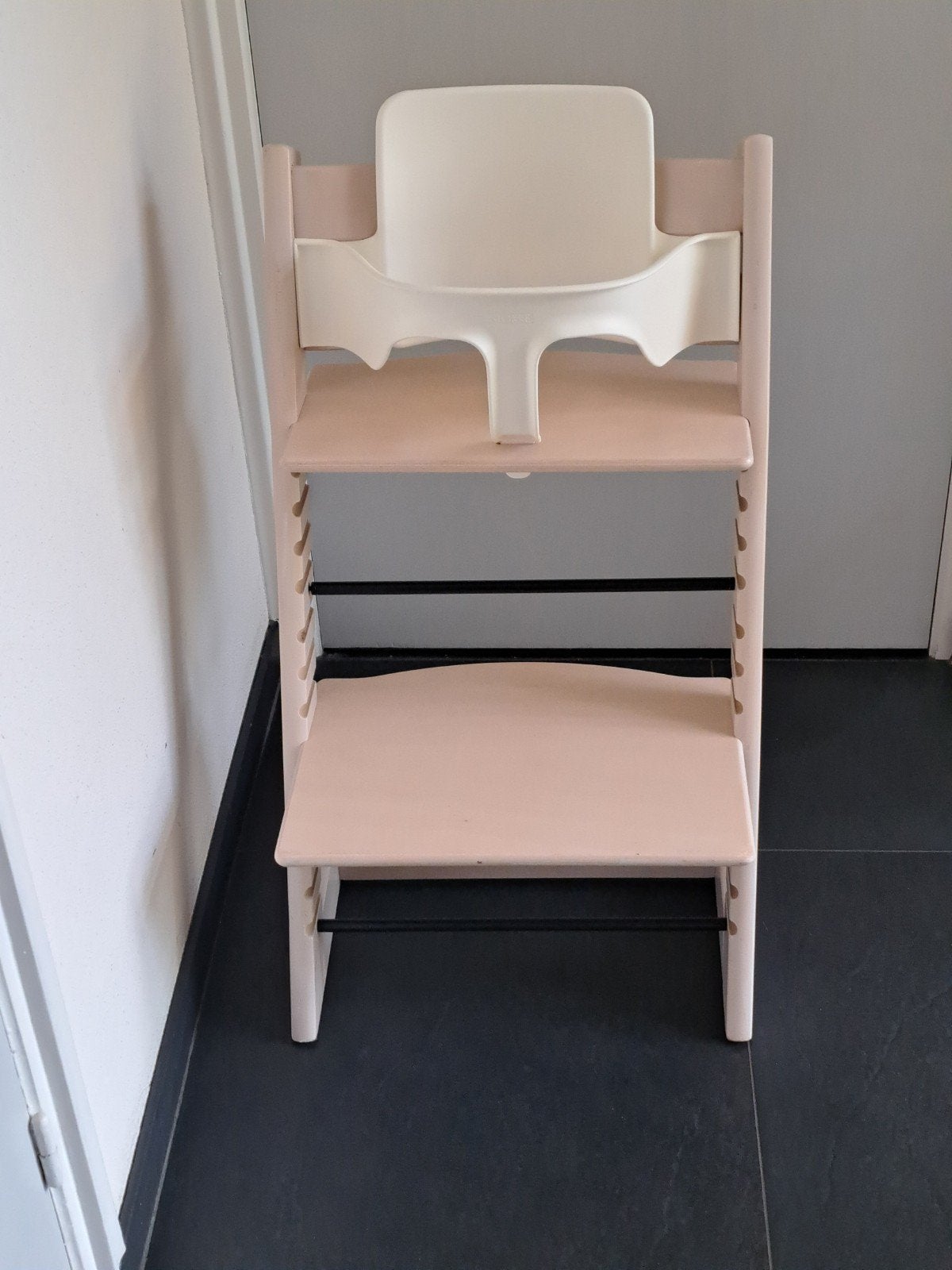 Stokke Tripp Trapp originele babyset wit, Ophalen, Zo goed als nieuw, Stoelverkleiner