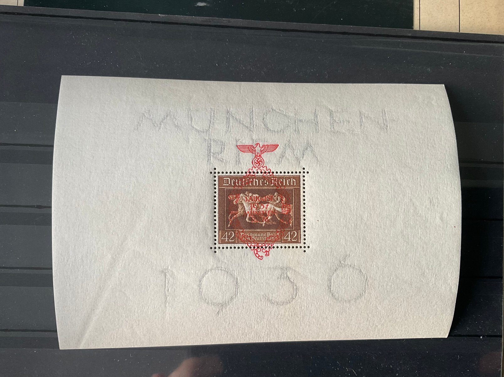 Deutsches Reich blok 10 postfris, Postzegels en Munten, Ophalen of Verzenden, Duitse Keizerrijk, Postfris
