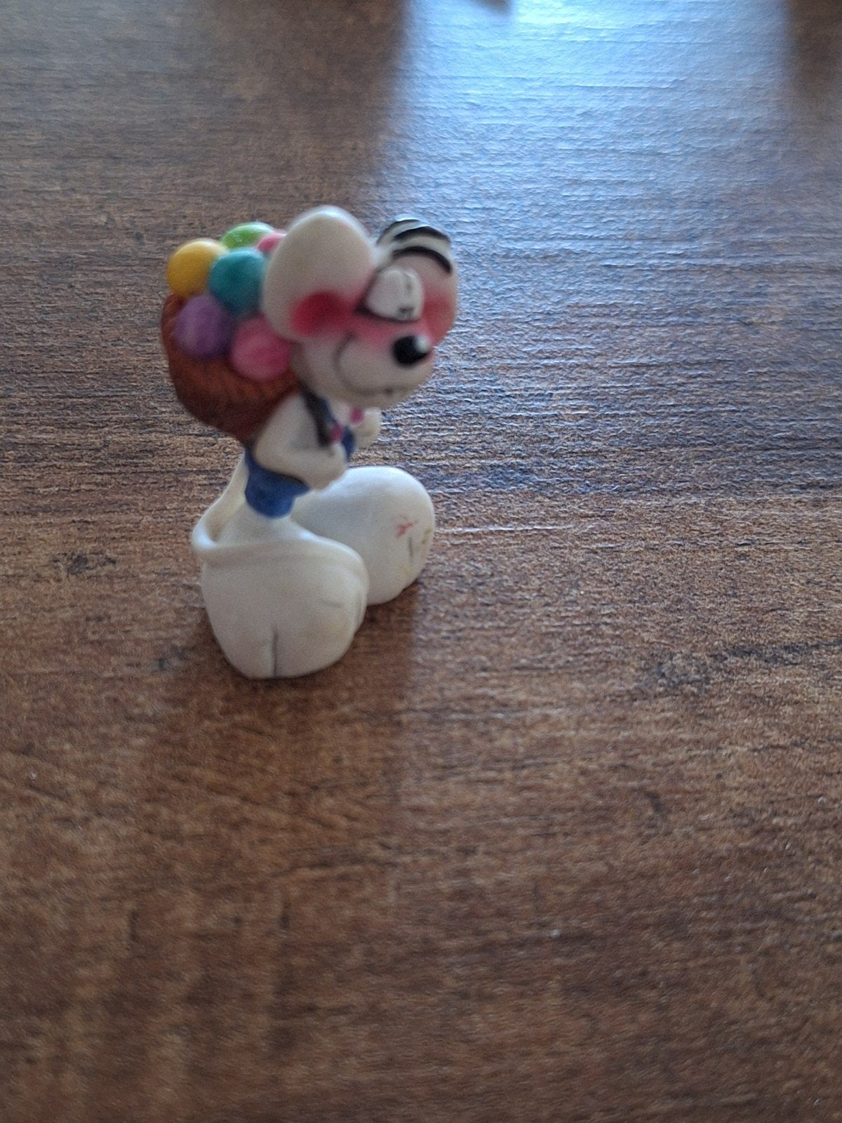 Diddl verzamelfiguur nr 103 - Paaseieren, Ophalen of Verzenden, Diddl, Gebruikt, Beeldje of Figuurtje