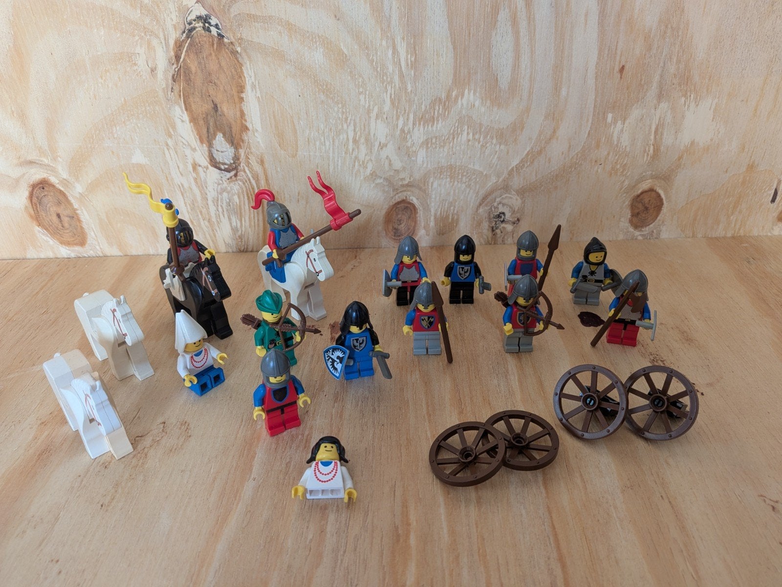 Vintage Lego Ridders - Kasteel Minifiguren en Accessoires, Ophalen of Verzenden, Gebruikt
