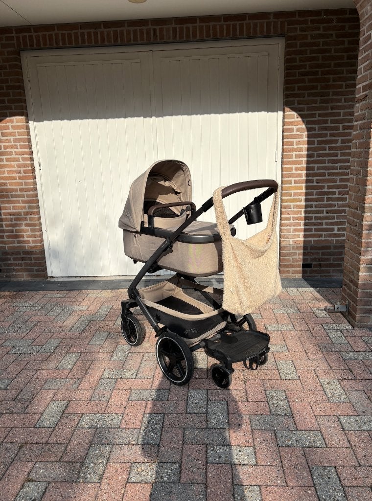 Joolz Geo 3 Kinderwagen 2-in-1 Sandy Taupe + Meerijdplankje, Ophalen, Gebruikt, Kinderwagen, Overige merken