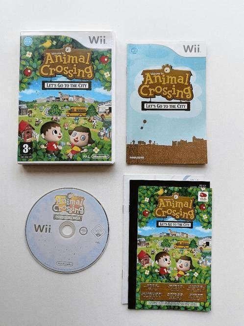 Animal crossing let's go to the city Wii, Spelcomputers en Games, Games | Nintendo Wii, Avontuur en Actie, 1 speler, Ophalen of Verzenden