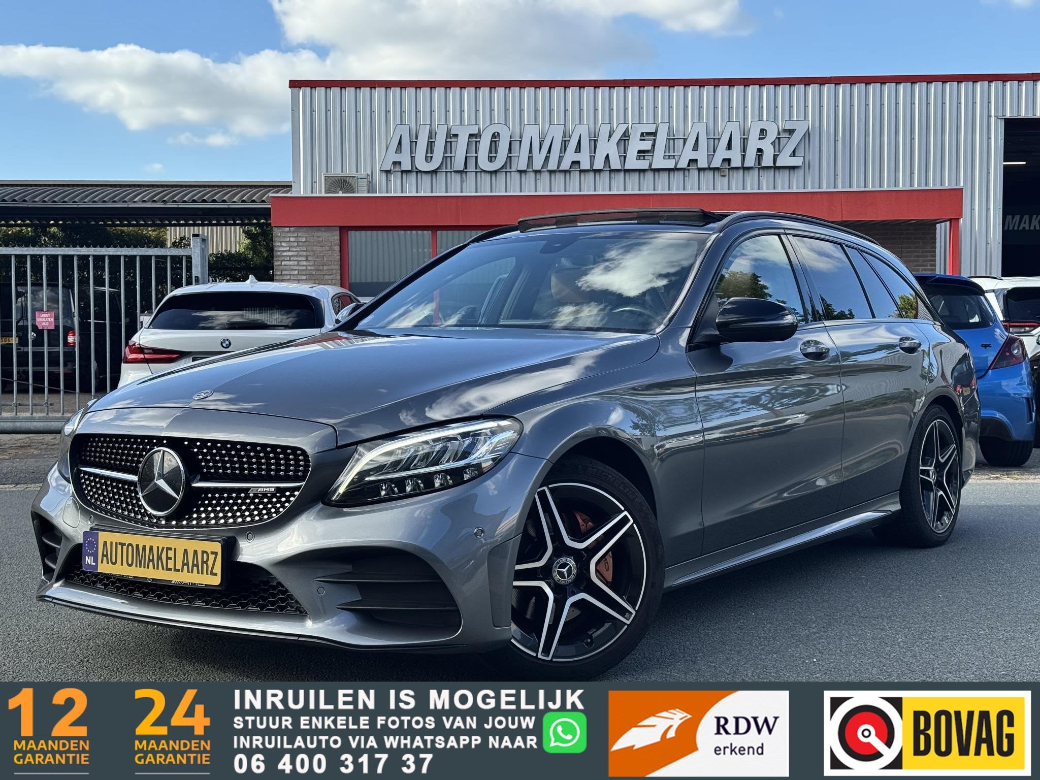 Mercedes-Benz C-klasse Estate Business Solution AMG LM PANO, Auto diversen, Automaat, 1497 cc, Mercedes-Benz, Stationwagon