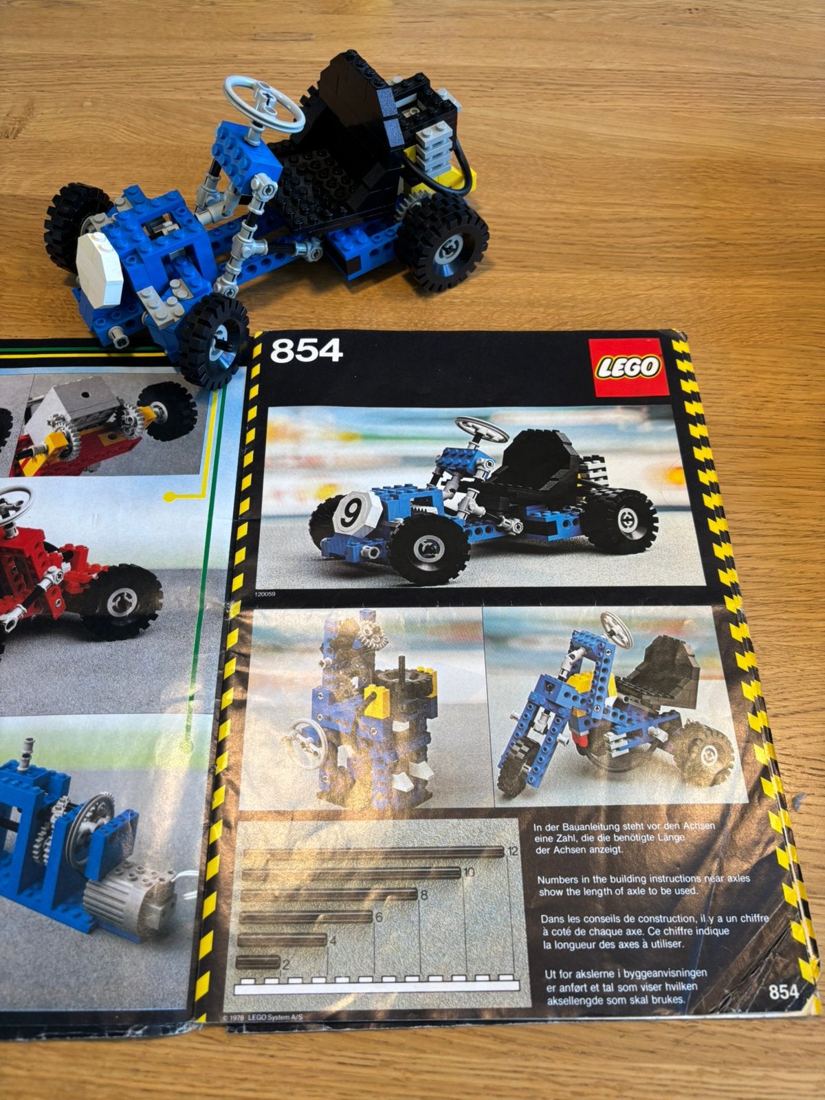 Lego technic 854, Gebruikt, Lego, Ophalen of Verzenden, Technic