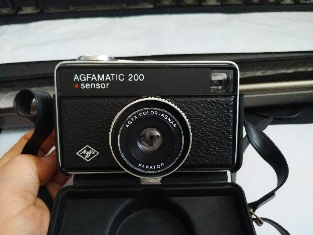 AGFA AGFAMATIC 200 SENSOR FOTOCAMERA, Ophalen of Verzenden, Gebruikt, Compact, Overige Merken