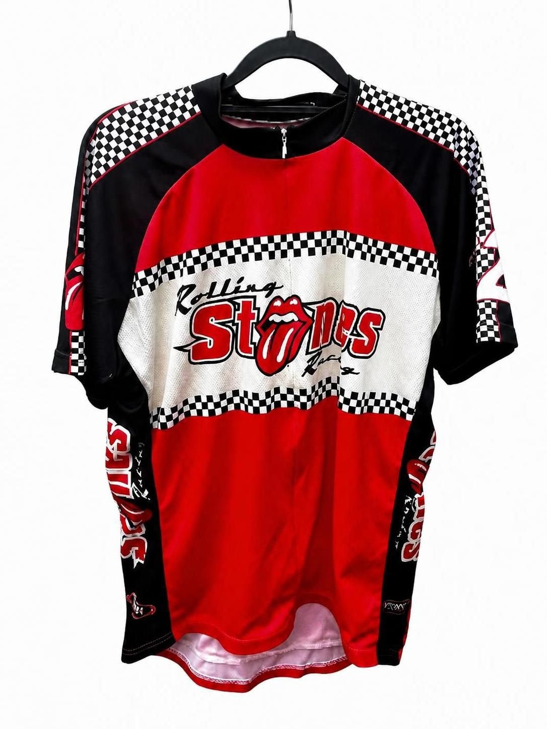 Rolling Stones wielershirt fietsshirt XL uit 2006 Vintage, Ophalen of Verzenden, Nieuw, Kleding