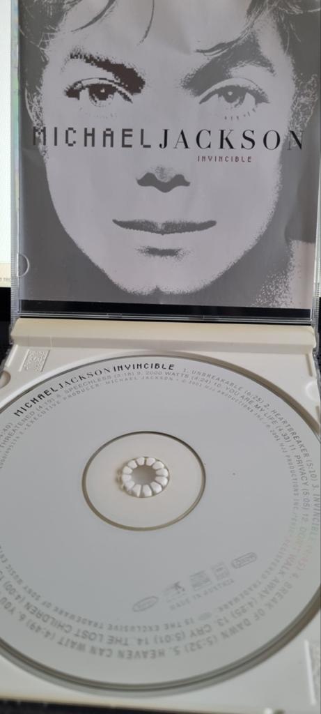 CD Michael Jackson Invisible, Ophalen of Verzenden