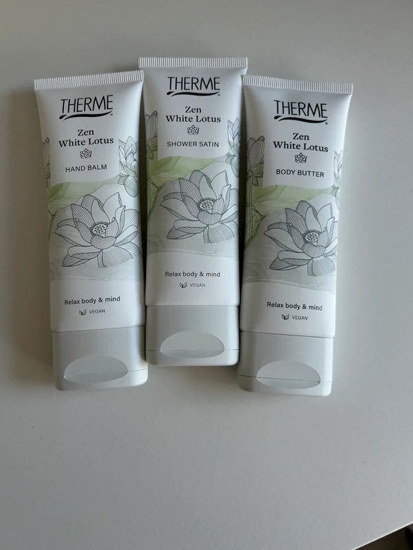 Therme Zen White Lotus Halve Harmonica Body Lotion/Shower Sa, Ophalen of Verzenden, Nieuw, Bad & Douche