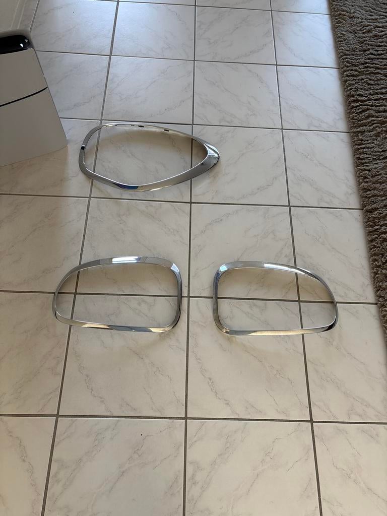 Chromen lampenlijst voor mini countryman, Ophalen, Gebruikt, Voor, Bumper