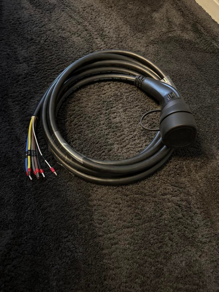 Alfen laadkabel type 2 - 5 meter voor vaste aansluiting, Auto diversen, Laadpalen, Ophalen of Verzenden, Nieuw, Laadkabel