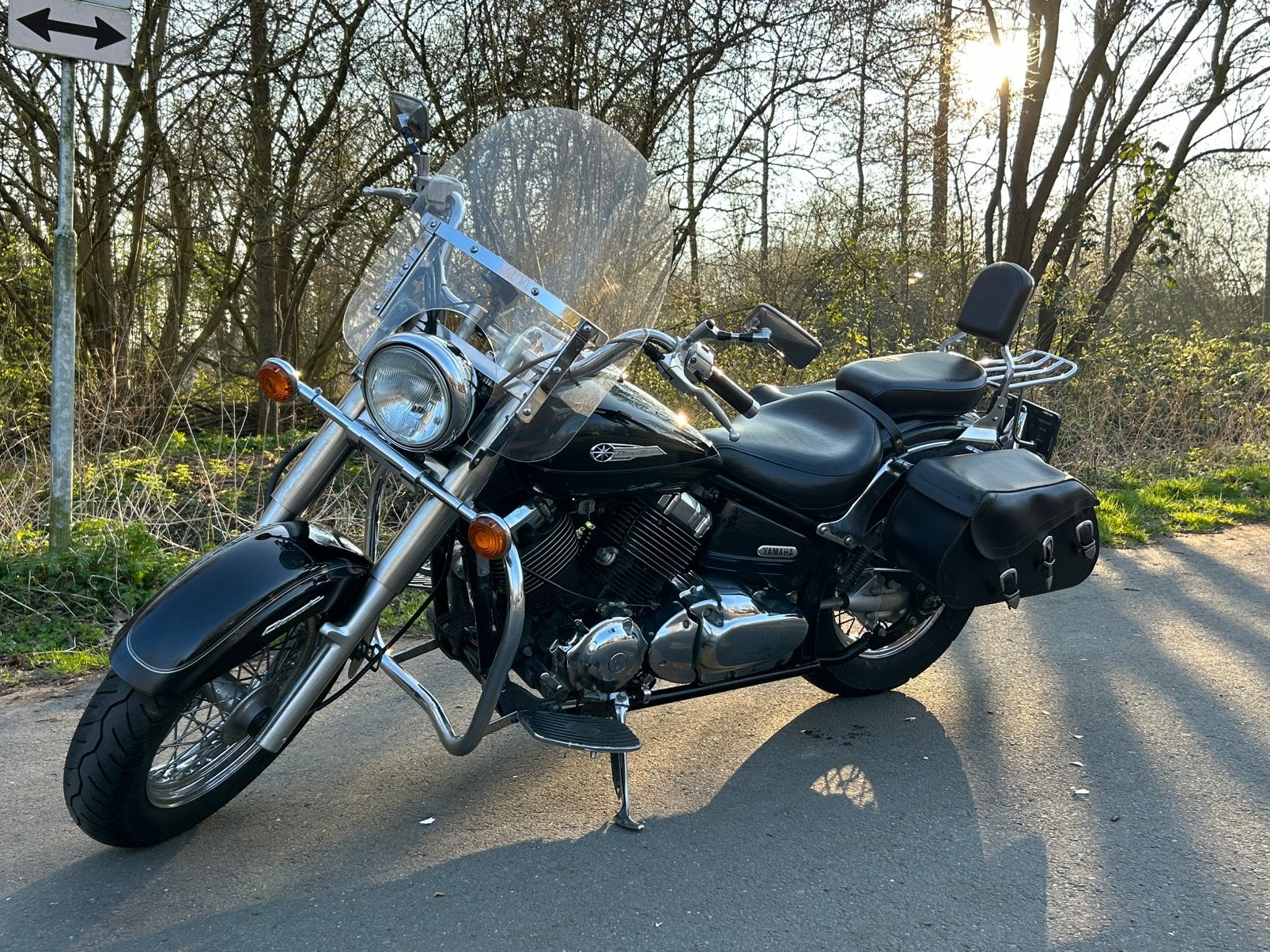 Yamaha XVS 650 DragStar Classic | A2 | 39.500 km, Cardan-aandrijving, 2 cilinders, Chopper, Gebruikt
