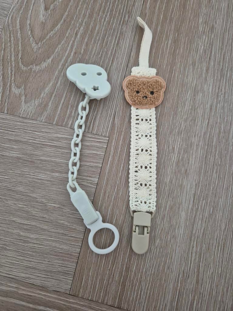 2 nieuwe speenkoorden voor baby, Ophalen of Verzenden, Nieuw, Kraamcadeau