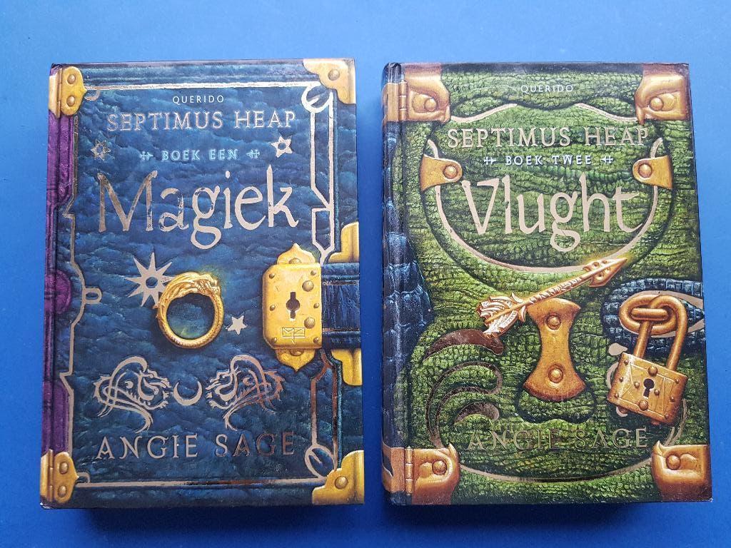 Septimus Heap deel 1 - Magiek en deel 2 Vlught - Angie Sage, Verzenden, Nieuw