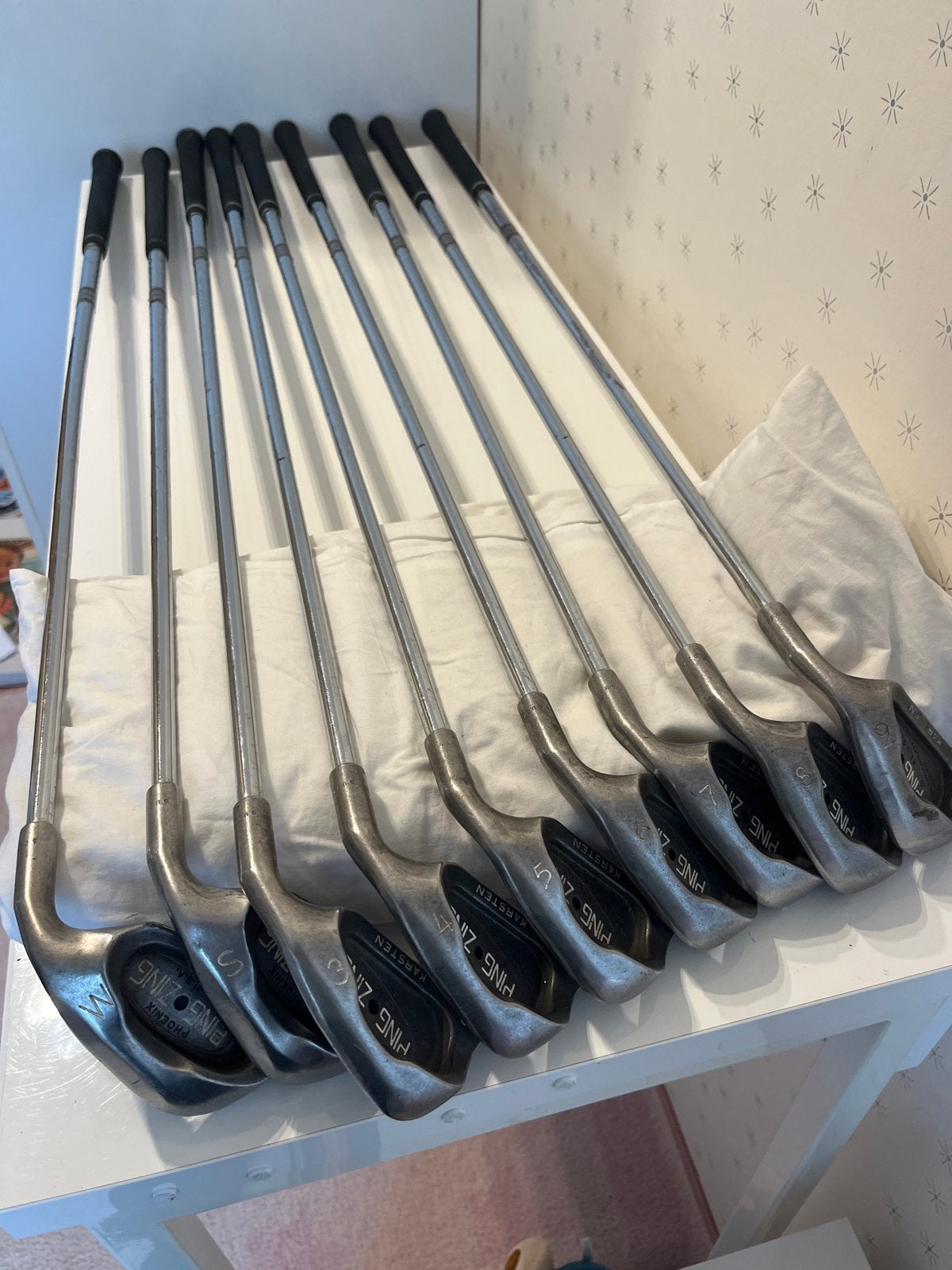 Ping Zing Golfclubs Set (W, S, 3-9), Sport en Fitness, Ophalen, Gebruikt, Set, Ping