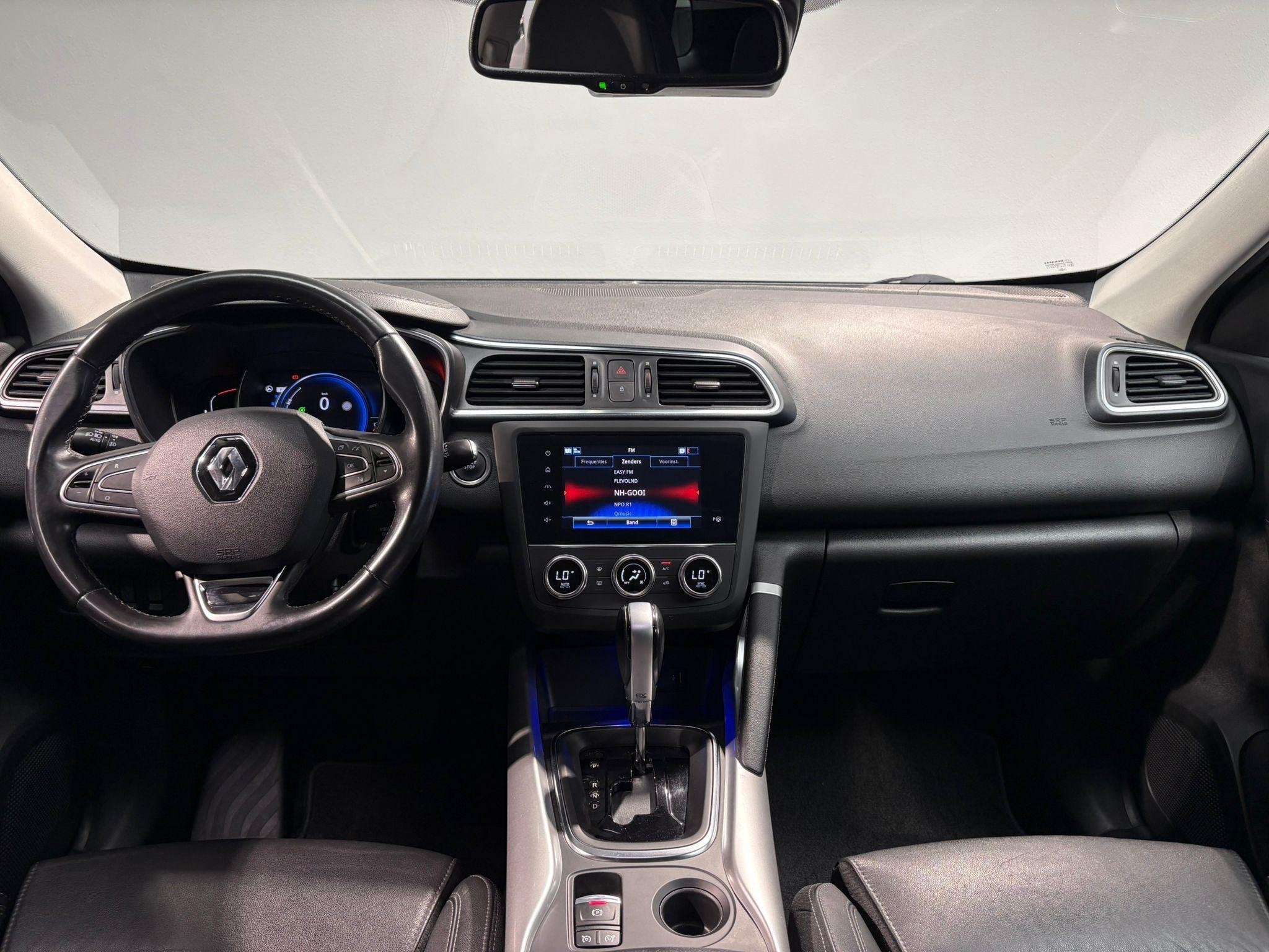Renault Kadjar 1.3 TCe Intens | Leder | Stoelverwarming | Na, Auto's, Kadjar, Gebruikt, 4 cilinders, Blauw