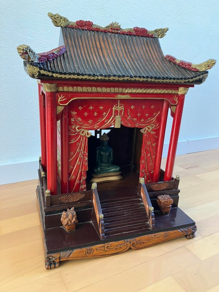 Chinese tempel huis altaar uniek object groot model, Ophalen