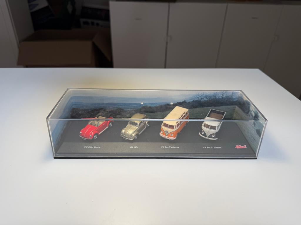 Schuco - Volkswagen Set - Schaal 1:72, Verzenden, Zo goed als nieuw, Auto