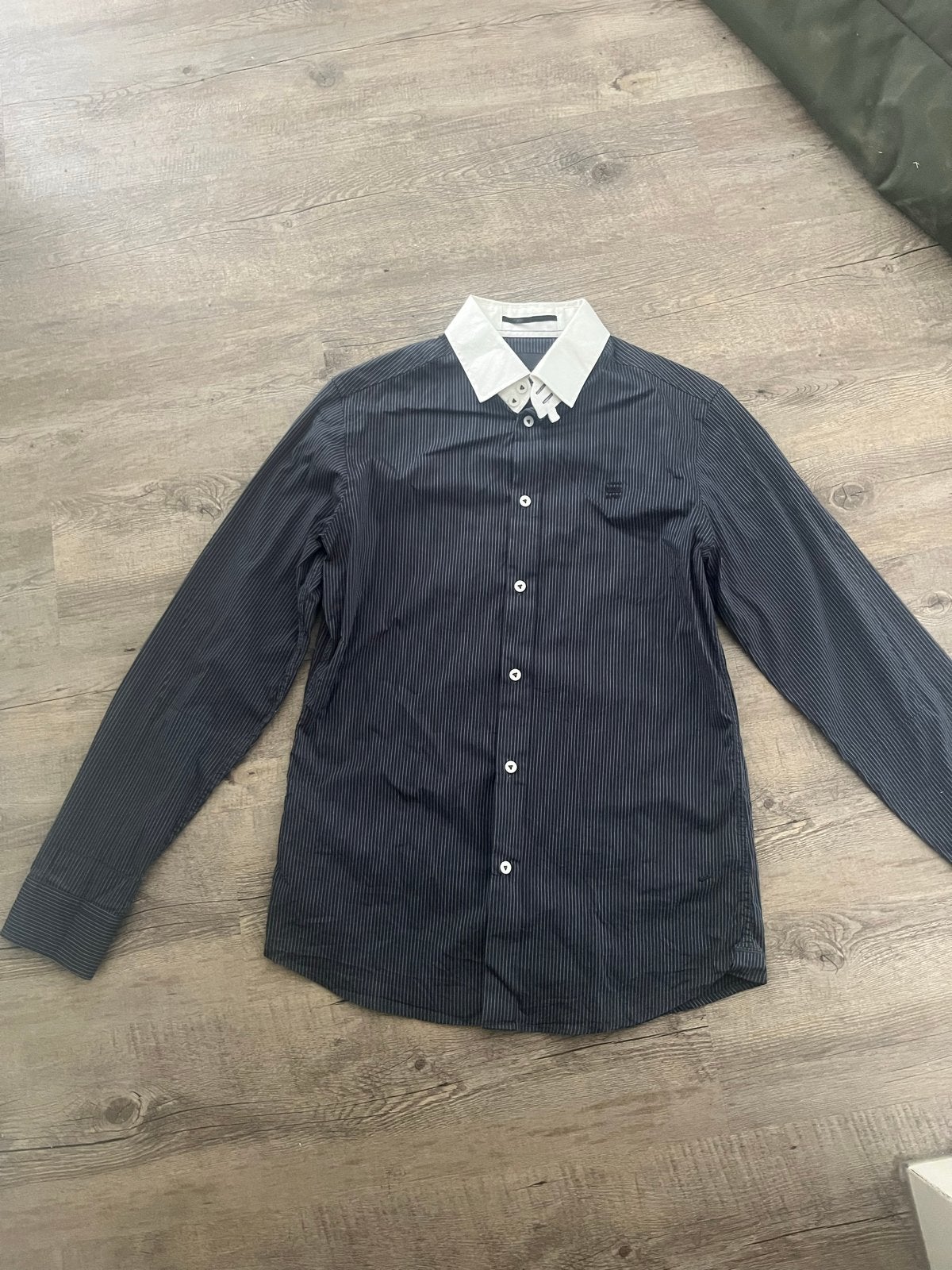 G-Star RAW Correct Line overhemd - Maat M, Ophalen, Zo goed als nieuw, Blauw, Halswijdte 39/40 (M)