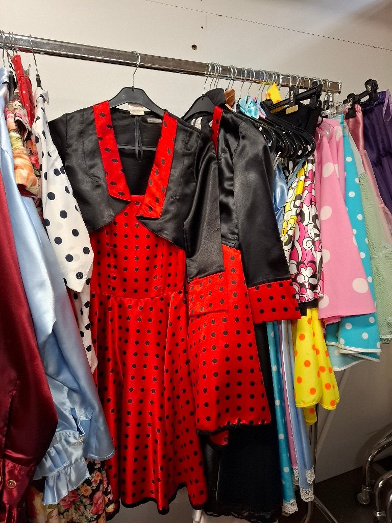 Partij Hippie en R&R kleding, Kleding | Dames, Maat 38/40 (M), Carnaval, Ophalen of Verzenden, Onbekend