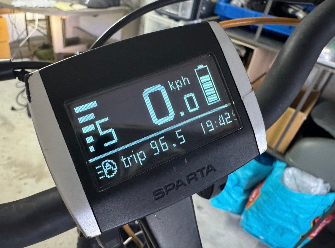 Sparta C4 C3 C2 F8e F5e Batavus voorwielmotor display, Ophalen of Verzenden, Zo goed als nieuw