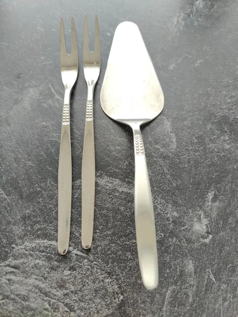 Wirths 100 verzilverd Taartschep en Vorkjes Set, Ophalen of Verzenden