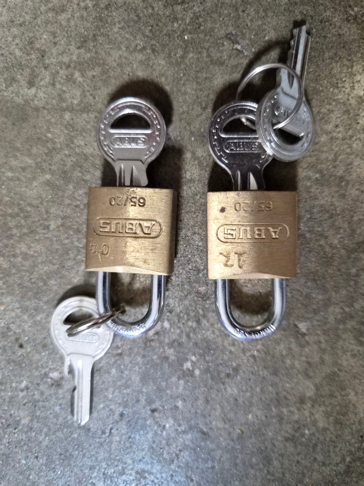 Abus hangsloten, Ophalen of Verzenden, Slot