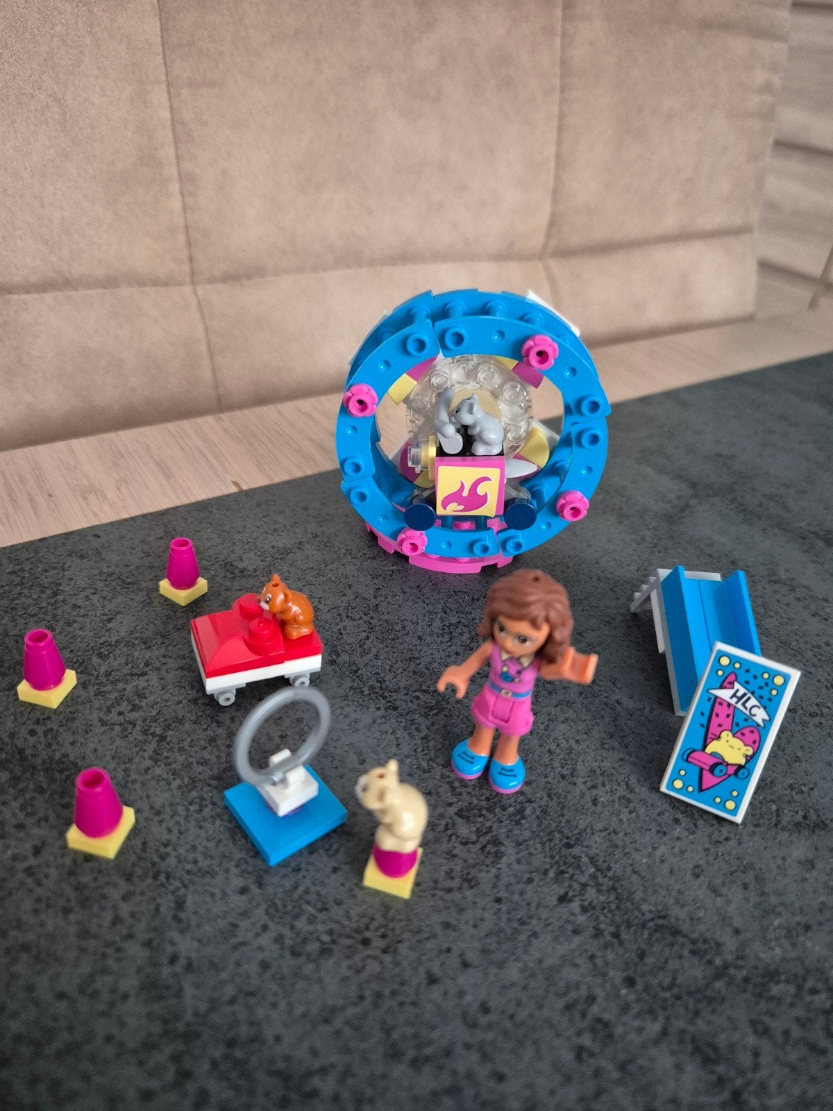 Lego Friends 41383 Emma's Hamsterspeeltuin, Compleet, Lego, Friends, Ophalen of Verzenden