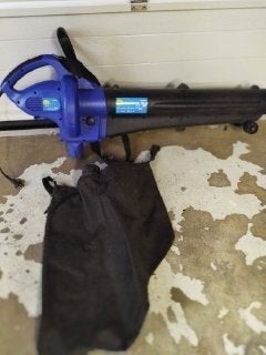 Te koop Garden bladblazer/zuiger, Gebruikt, Handgedragen, Ophalen of Verzenden, Gamma