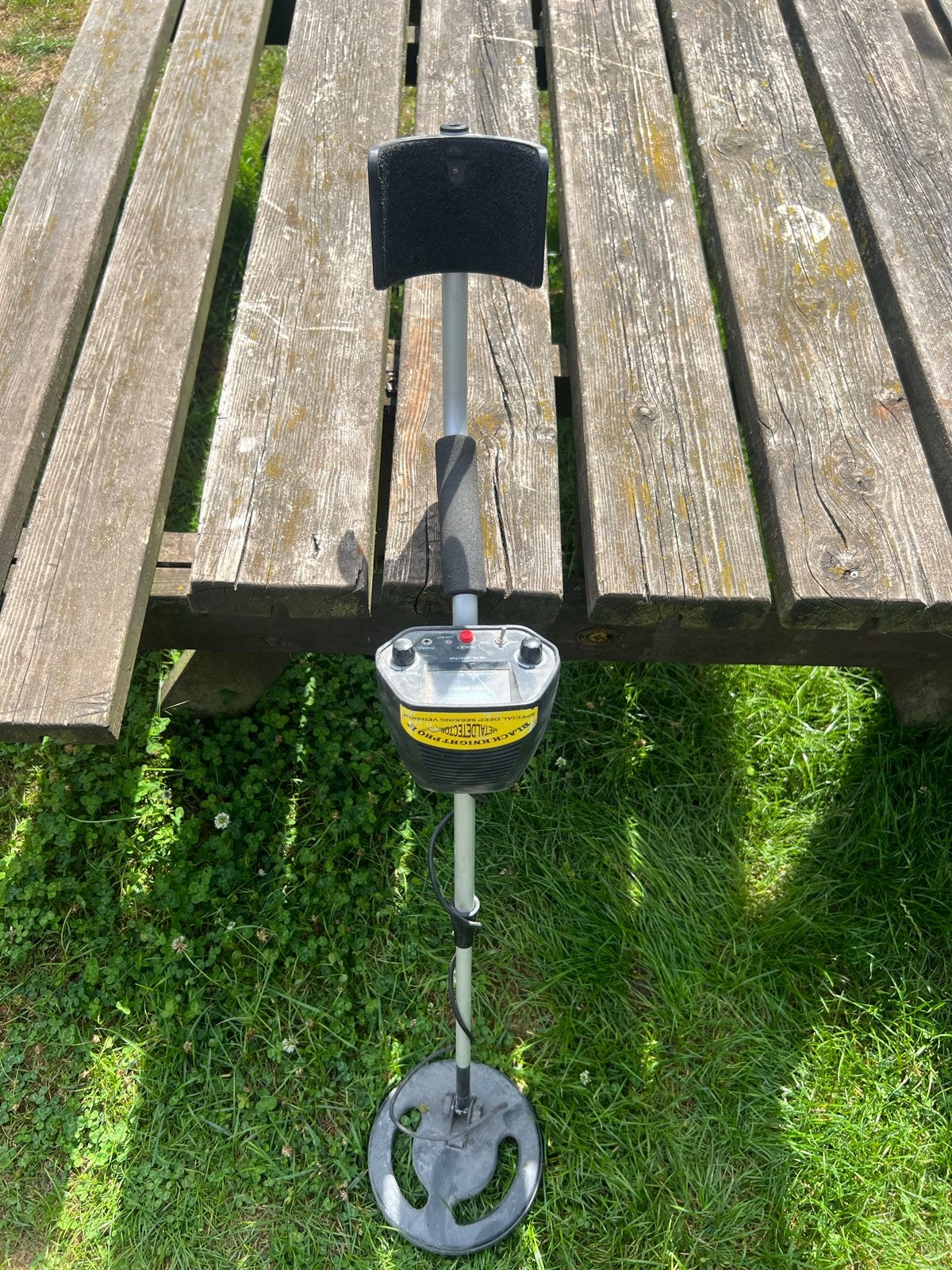 Black Knight Pro Metaaldetector, Overige merken, Gebruikt, Ophalen of Verzenden, 30 cm of minder