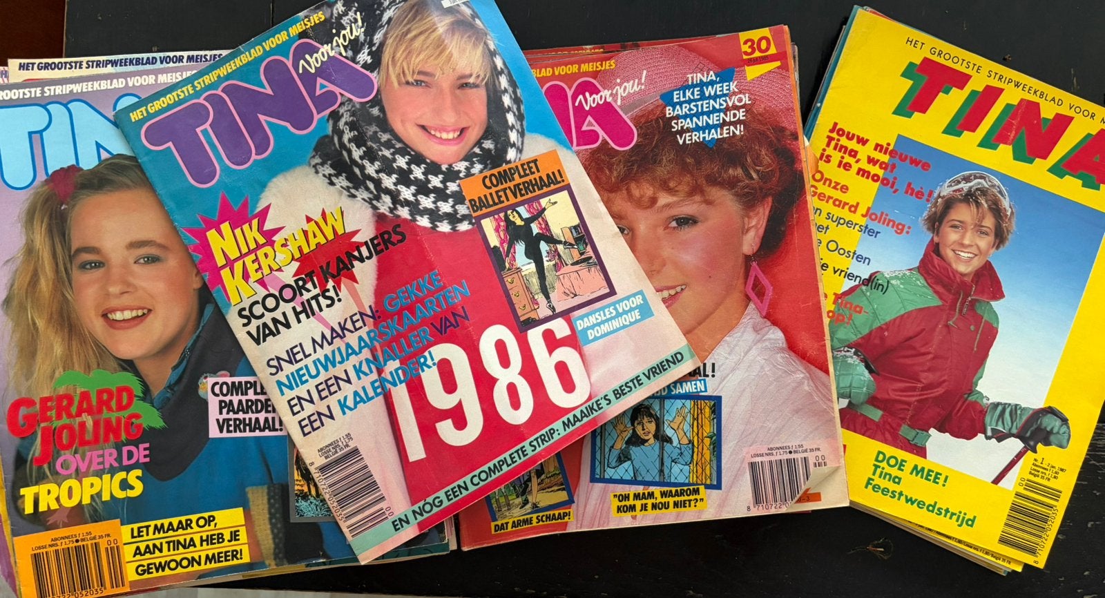 Oude Tina’s 1985–1987 – leuke partij, Ophalen of Verzenden, Gelezen