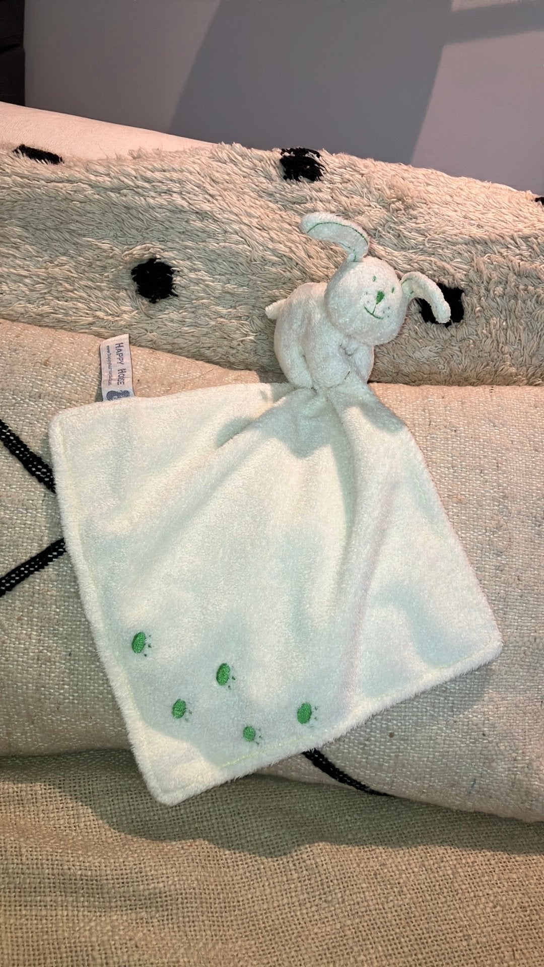 Happy horse hond knuffeldoekje, Happy Horse, Zo goed als nieuw, Wasbaar, Klein (minder dan 20 cm)