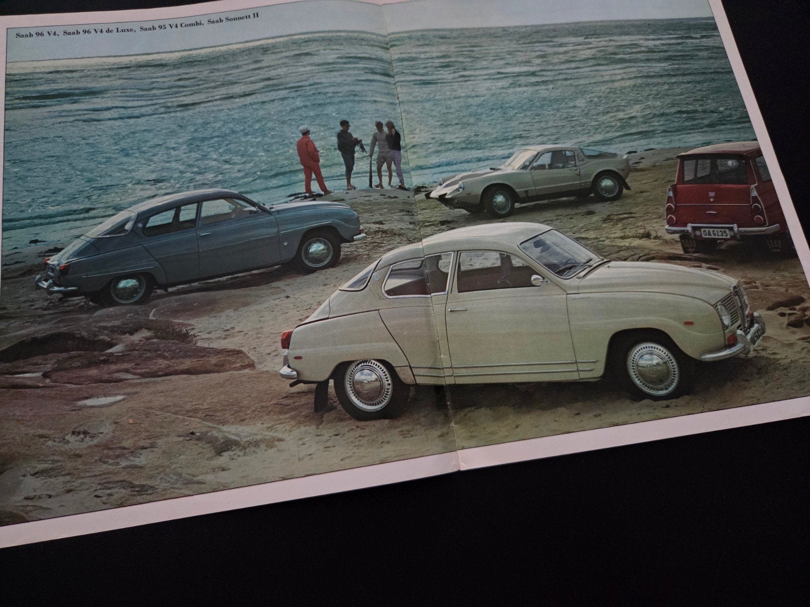 Brochure Saab 1968, Ophalen of Verzenden, Zo goed als nieuw, Overige merken
