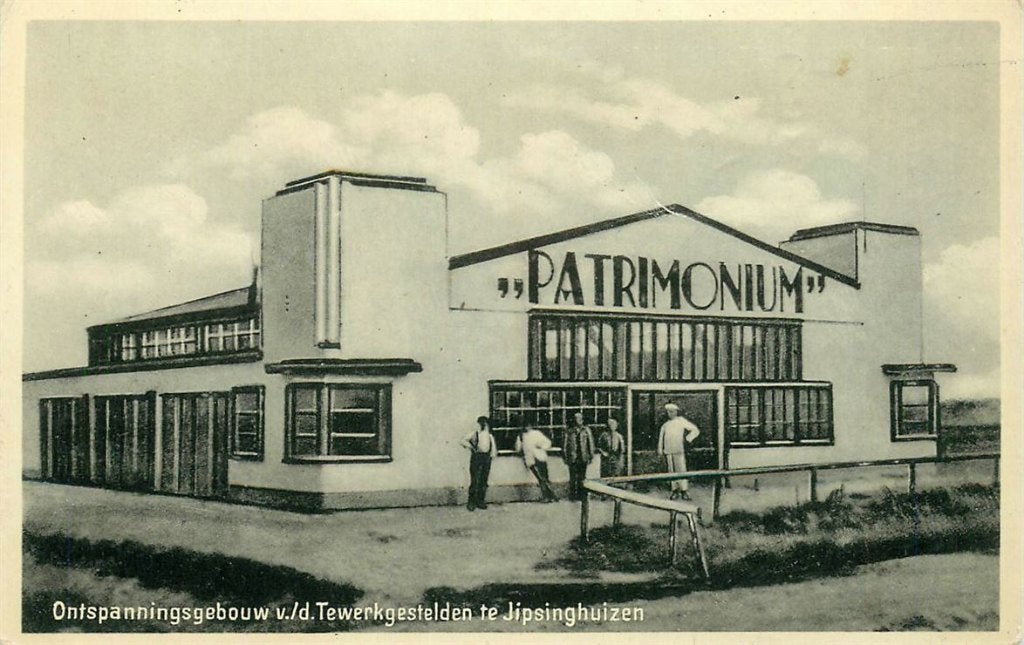 378-384-027 Jipsinghuizen Ontspanningsgebouw Tewerkgestelden, Verzenden, Voor 1920, Groningen