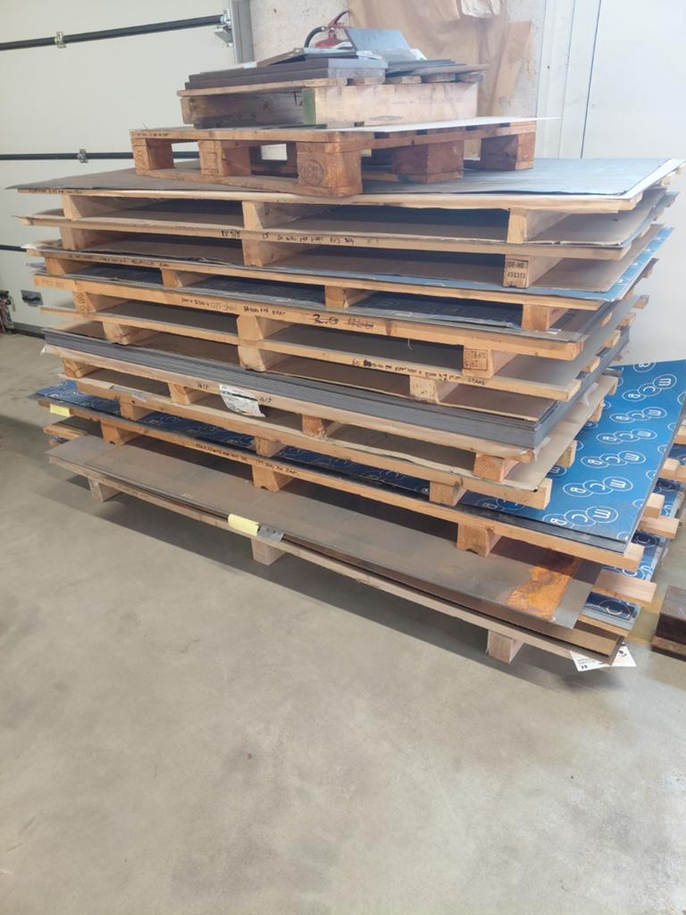 Stalen platen / ijzeren platen / rvs platen / plaat, Ophalen, Nieuw, IJzer