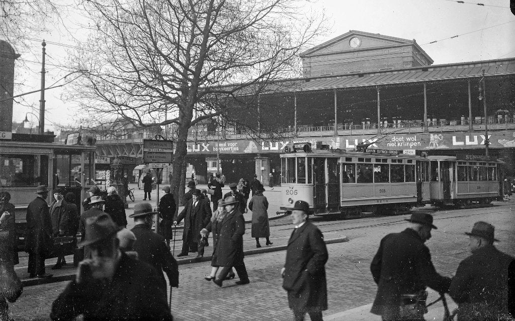 RET Tram 205 beursplein, Ophalen, Voor 1920, Zuid-Holland