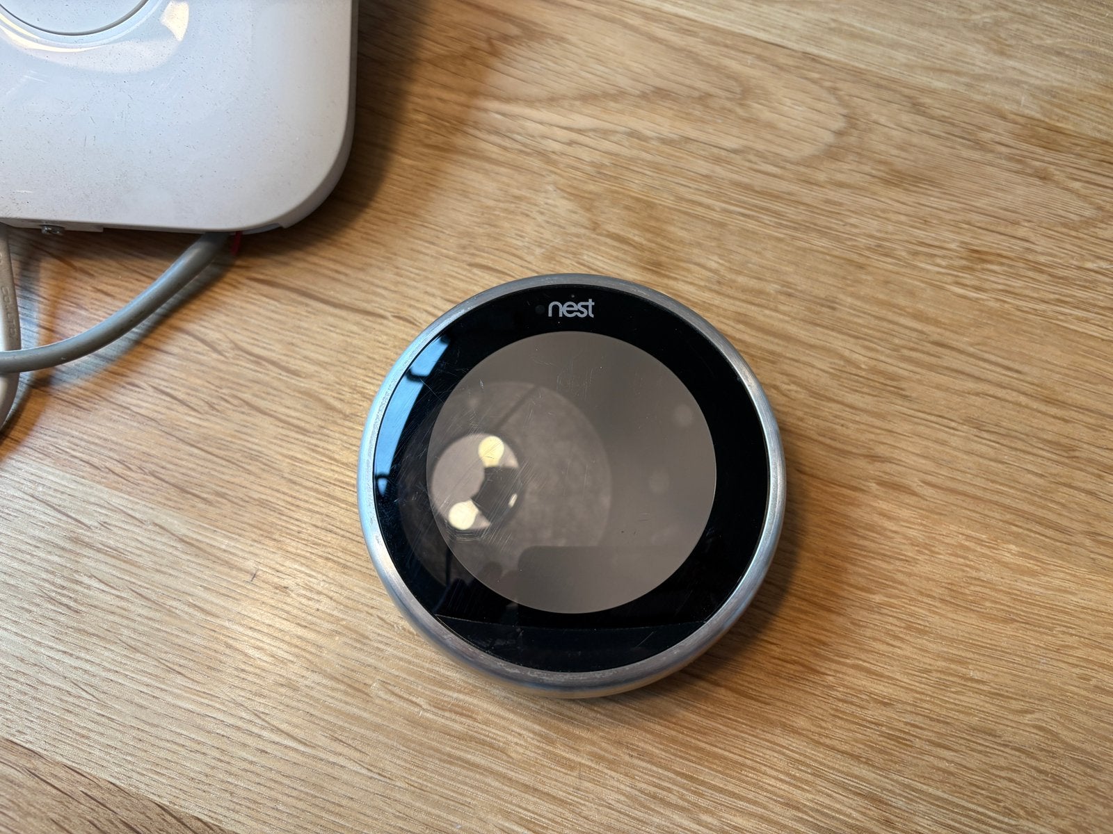 Google Nest thermostaat - 3e generatie, Doe-het-zelf en Verbouw, Ophalen, Slimme thermostaat, Zo goed als nieuw