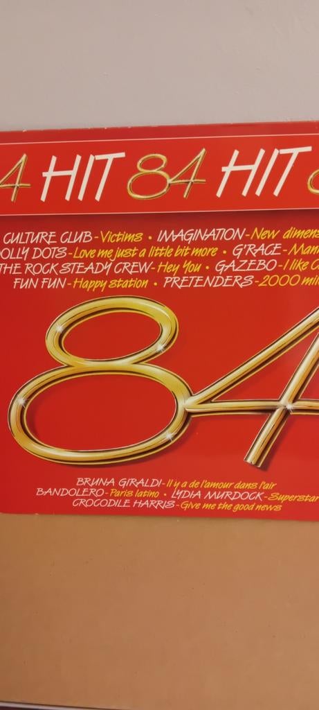 Lp Hits 84, Ophalen of Verzenden, Gebruikt, 12 inch, Pop